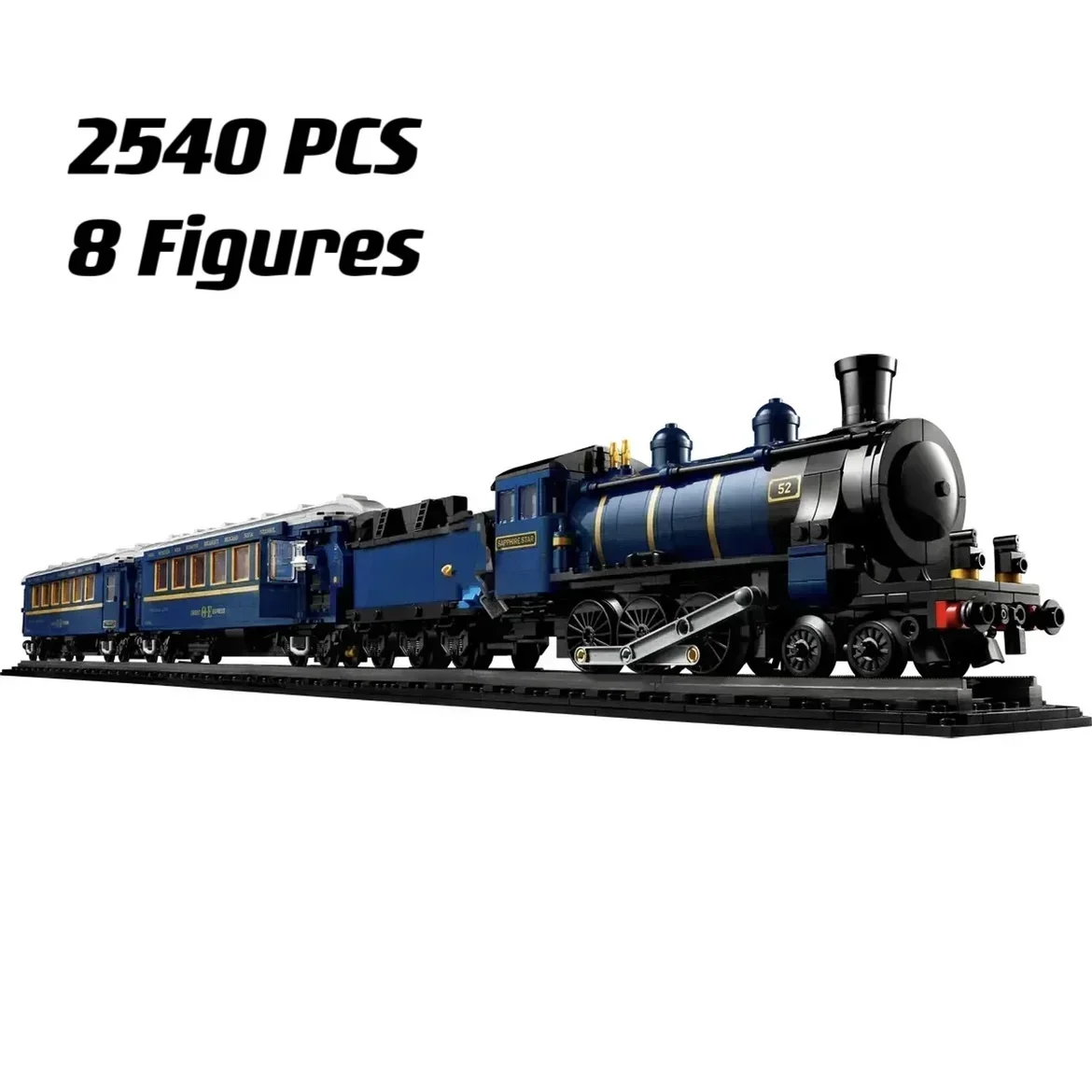 

2024 New Ideas The Orient Express Train Model Moc Modular Building Blocks Bricks Trains Educational Children 21344 10277 Toys