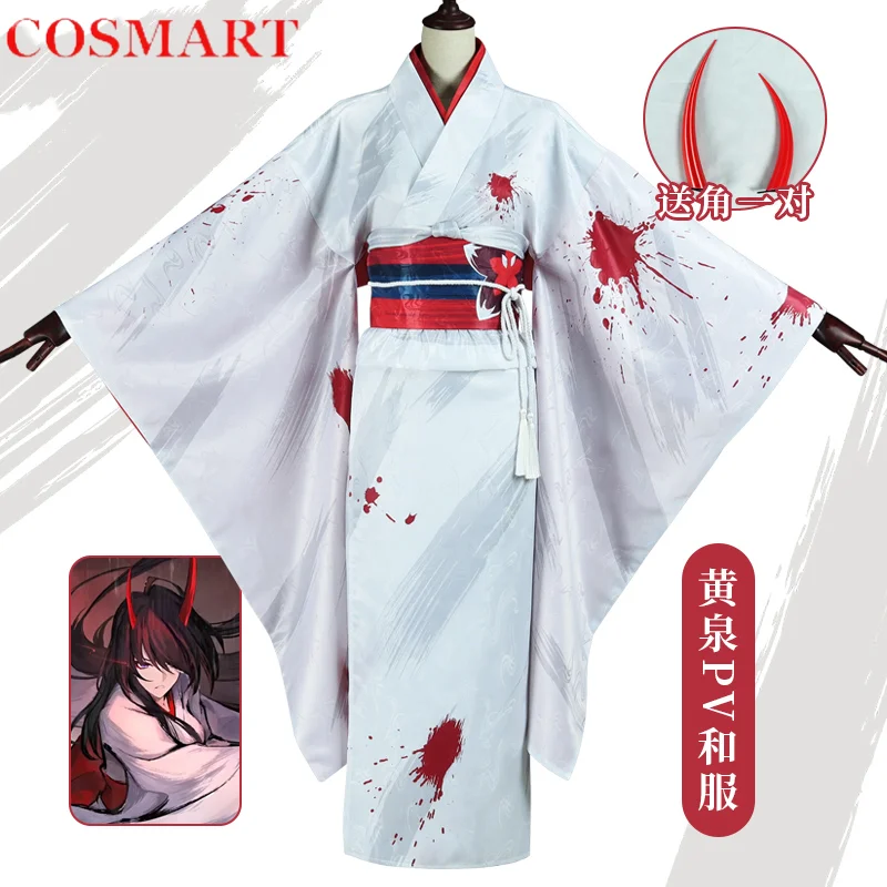 

COSMART Honkai: Star Rail Acheron Kimono Cosplay Costume Cos Game Anime Party Uniform Hallowen Play Role Clothes Clothing