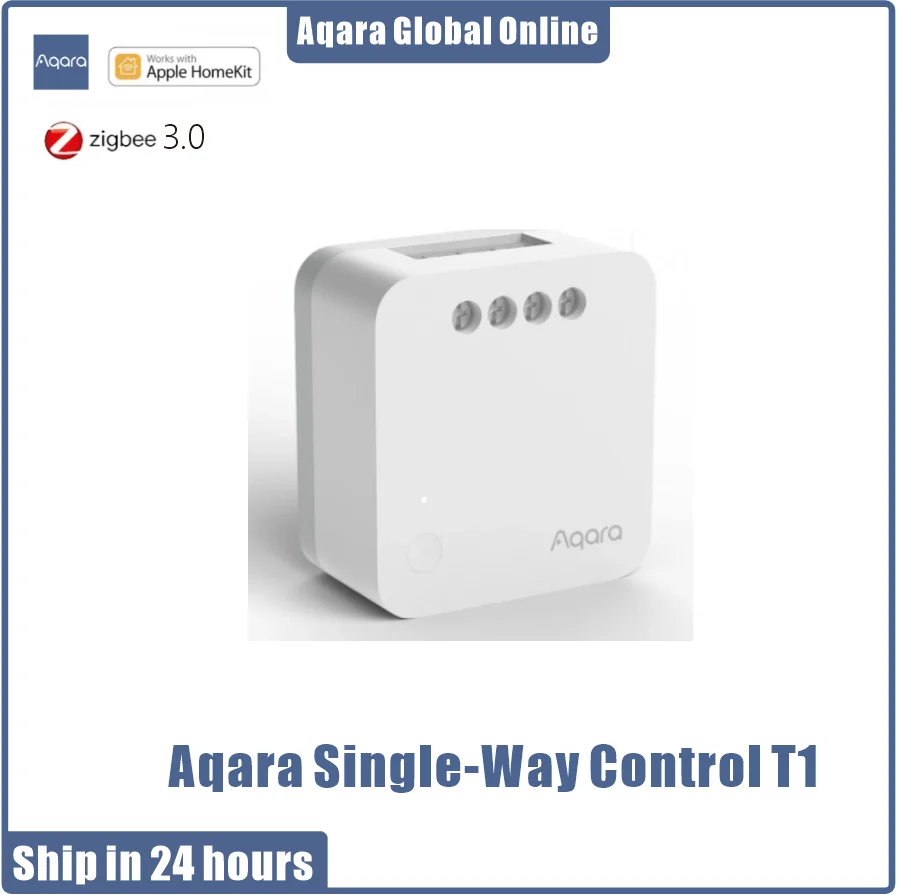Aqara Single Switch Module T1 Neutral  Neutral Smart Switch Homekit - New  Control - Aliexpress