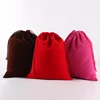 50pcs DINYAO Velvet Drawstring Bag for Jewelry Soft Fabric Package for Wedding Party Gift Large Batch and Multi Size Wholesale 4