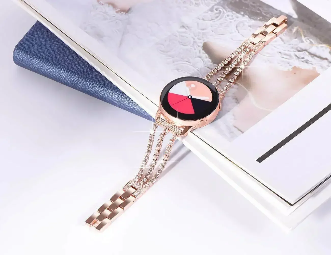 Samuang Galaxy Watch 4 5 6  ̾Ƹ ũ  Ʈ, 20mm 22mm, 40mm 44mm 5 Pro Watch 4 6 Classic 42mm 46mm 43mm 47mm Ż 
