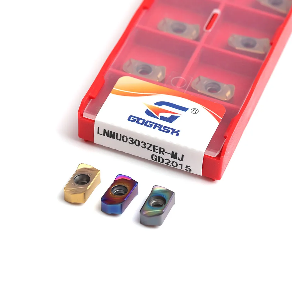 LNMU0303ZER-MJ Schnelle Feed Fräsen Cutter Carbide Insert Cnc-drehmaschine Werkzeug Schneiden Drehen Werkzeug Stahl Edelstahl