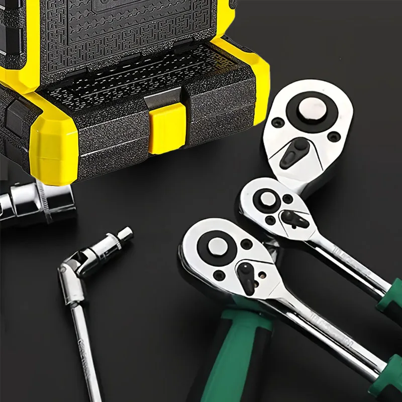 Set Chiavi A Brugola Haskyy 66 Pezzi | Per Harley E Veicoli USA | Metriche E Pollici | In Cassetta Metallica - Foto 2