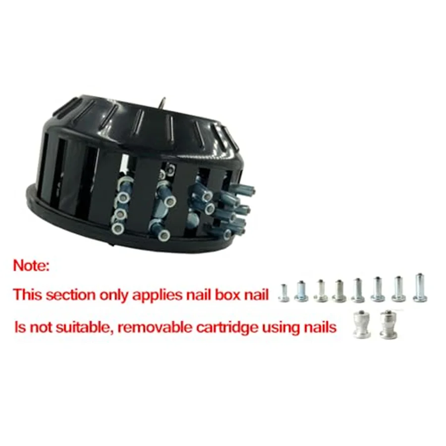 Nut Air Gun with Nail Box Fit for 9mm Screws Car Winter Tire Stud Installation Tool