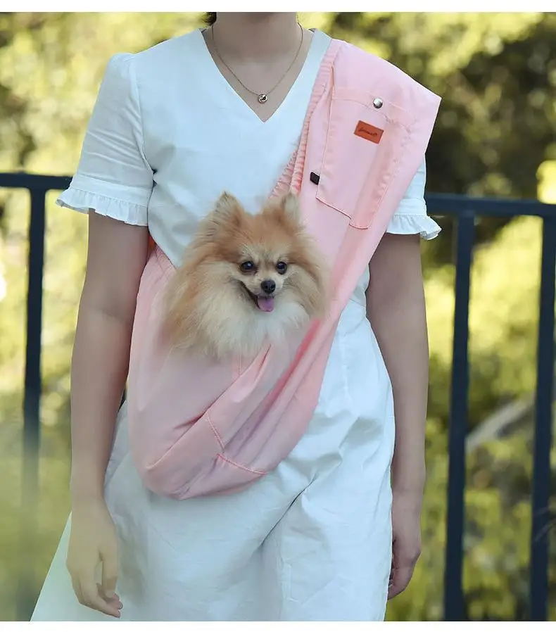 Cross body dog bag Sling handbag Pet dog handbag Outdoor travel puppy shoulder bag Handbag Kitten corgi Transports pets