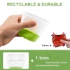 Plastic Square Flower Pot Provides Stability Prevents Slipping Scratching For Succulents Cacti Herbs Outdoor Living Accessories 6
