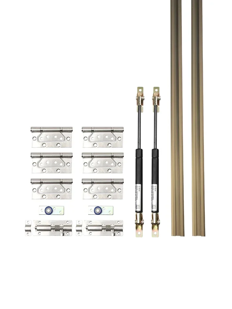Up and Down Sliding Folding Window Complete Set of Hardware Accessories Pneumatic Rod Sliding Track high quality