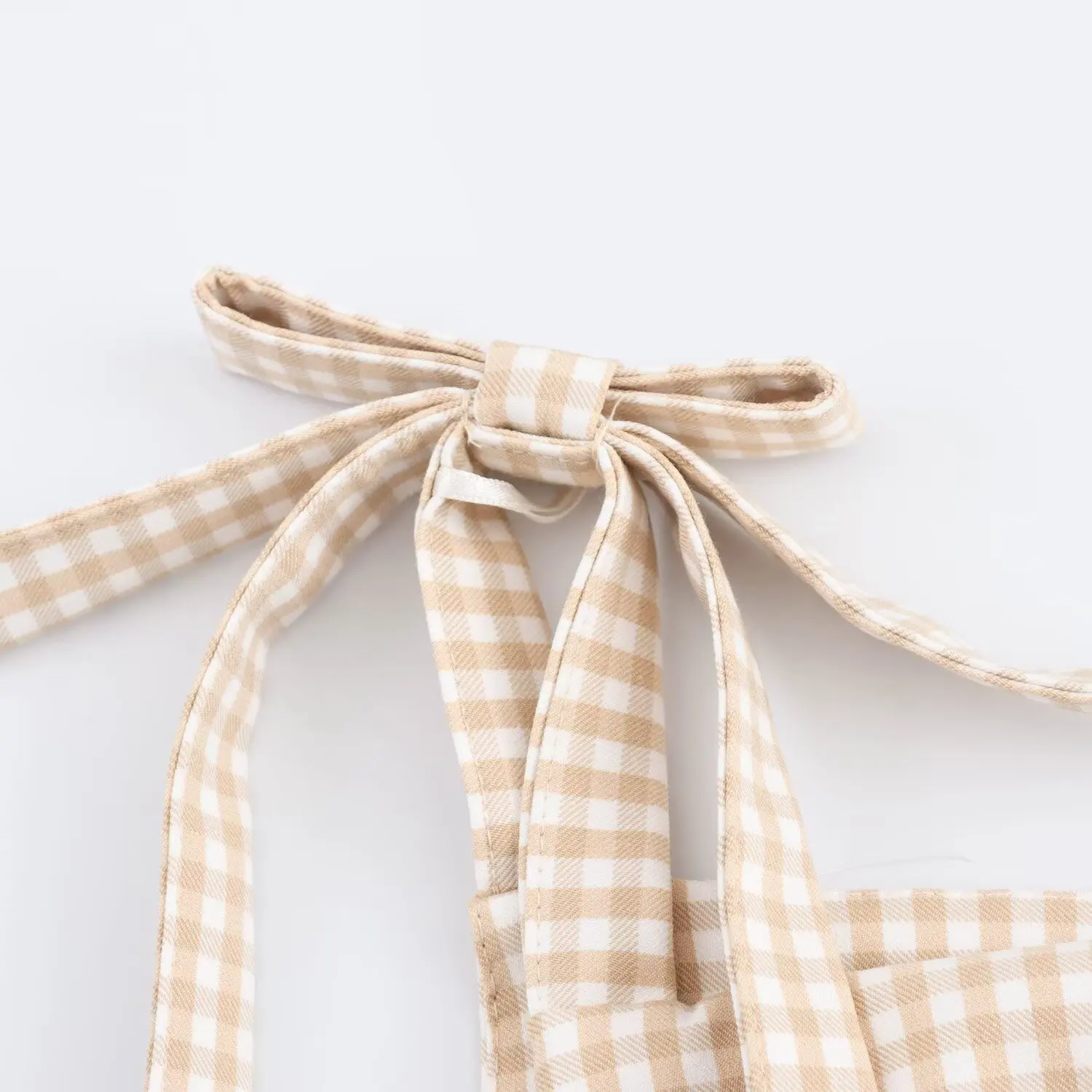 Image of TRAFZA Woman Bow Strap Decoration Square Collar Sleeveless Back Zipper Sling Dresses Summer 2025 Female High Street Mini Dress