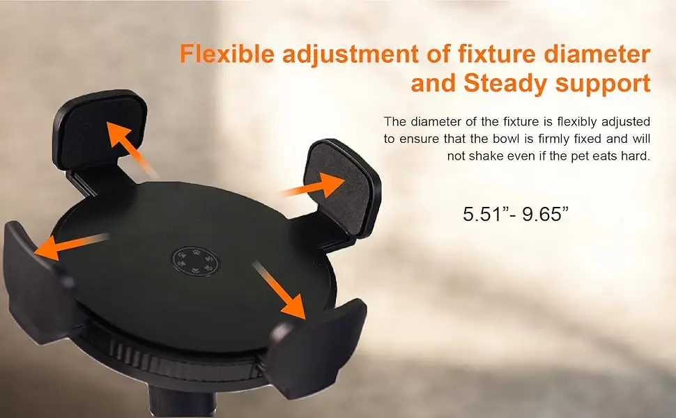 elevated dog bowl stand