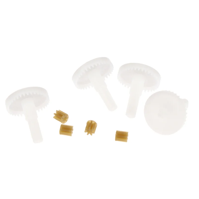 Pièces détachées RC : lot de 8 engrenages E88Pro emballés dans un sachet transparent, prêts à être installés.