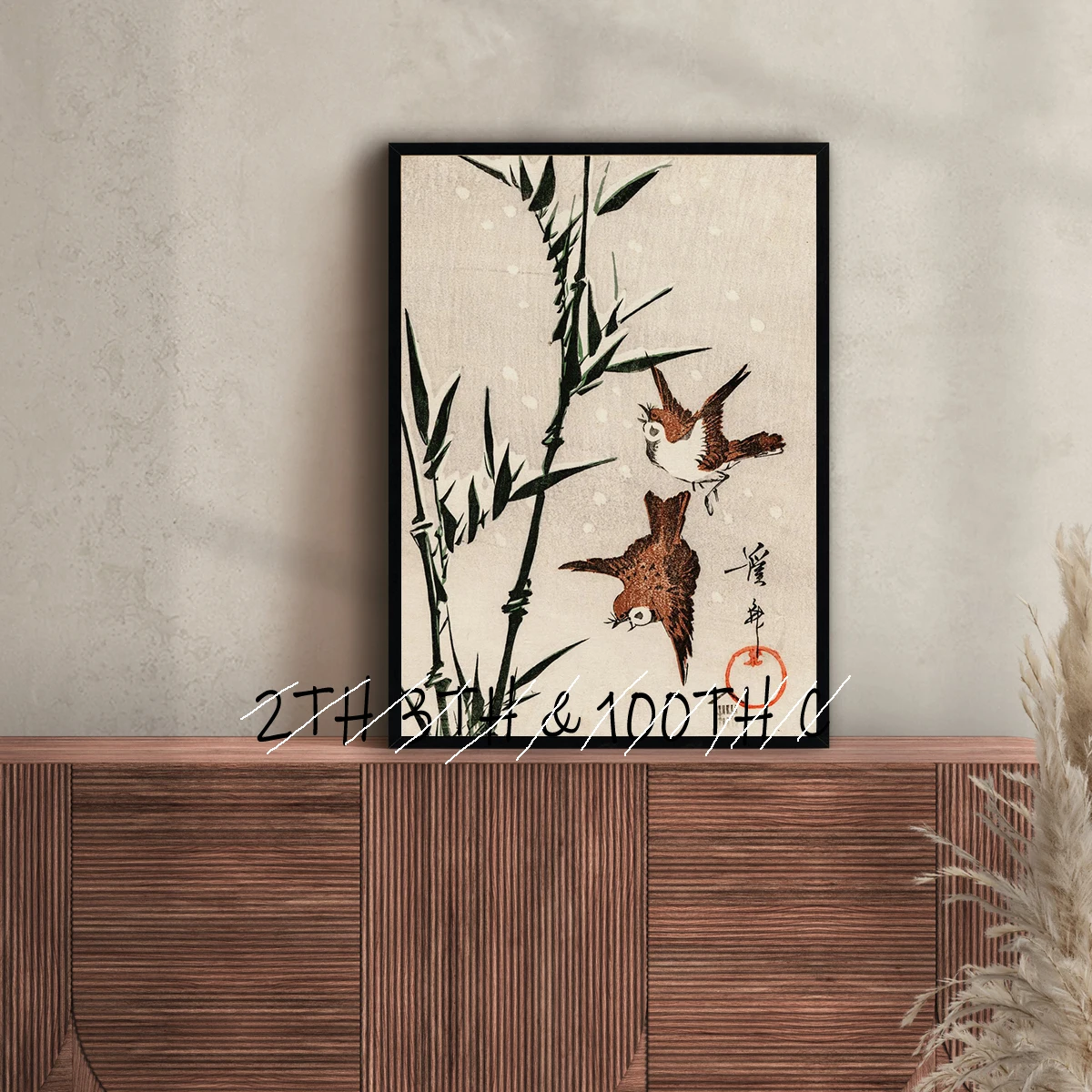 竹の水彩画のポスター,キャンバスの絵,現代文化の絵画,壁の装飾,中国風