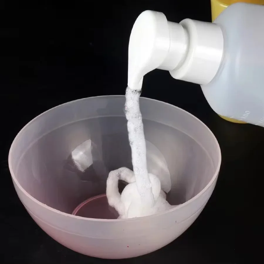 180ml/6.33oz Hair Cleaning Foam Bottle Shampoo Storage Can Bath Hair Salon Barber Beauty Tools Dyeing Foam Bottle hair oil applicator bottle