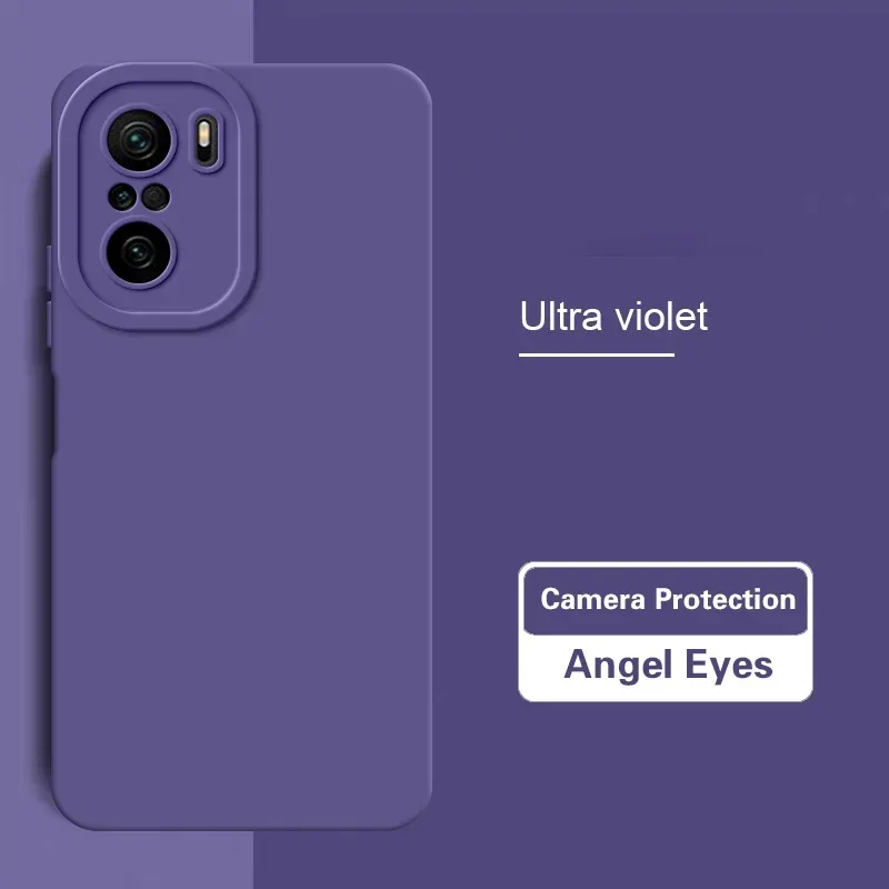 Candy Angel Eyes Soft Liquid Silicone Shockproof Phone Case - Original Matte  Back Cover