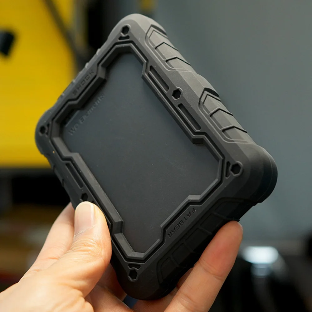 FATBEAR Rugged Shockproof Armor Protective Shell Skin Case Cover for Western Digital WD Elements SE HDD Hard Disk Drive