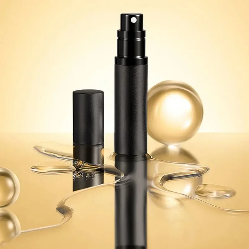 5ml Perfume Atomizer Portable Liquid Container for Cosmetics Traveling Mini Aluminum Spray Alcohol Empty Refillable Bottle