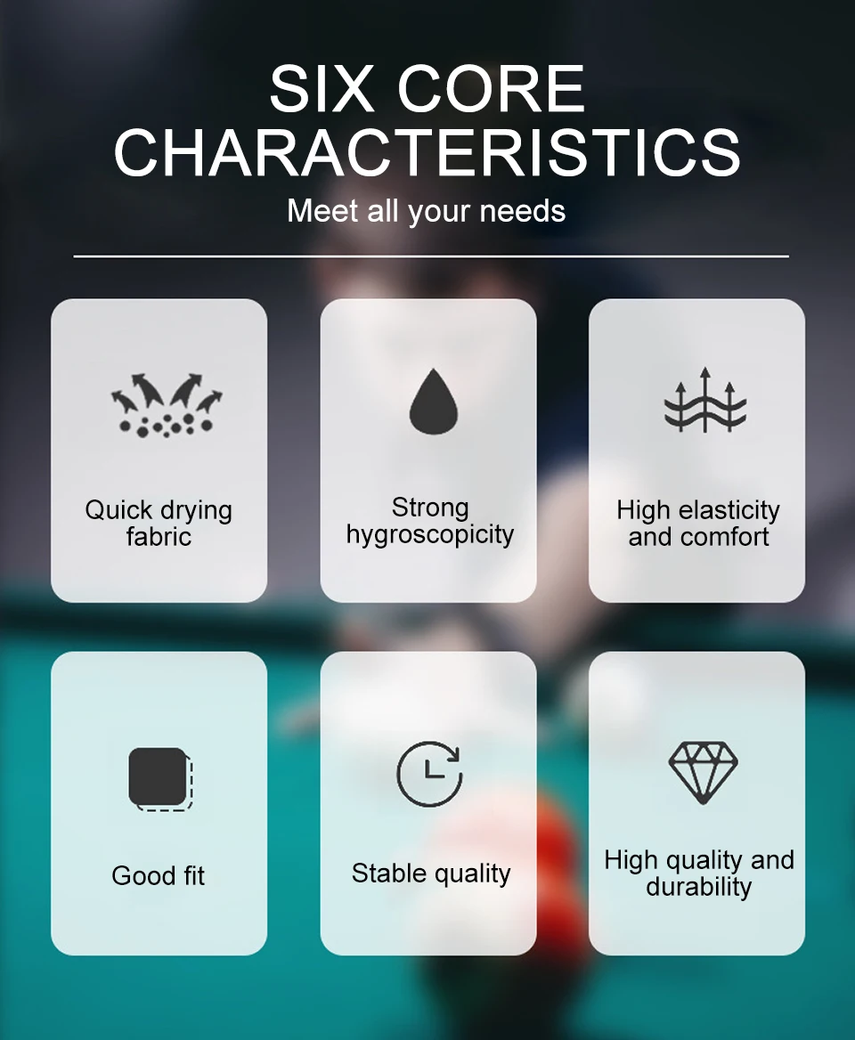 Description Picture 3 of itemKoKossi Billiards Gloves Three Finger Lightweight Breathable Exposed Finger Anti slip Snooker Anti slip 1Pcs Table Tennis Gloves