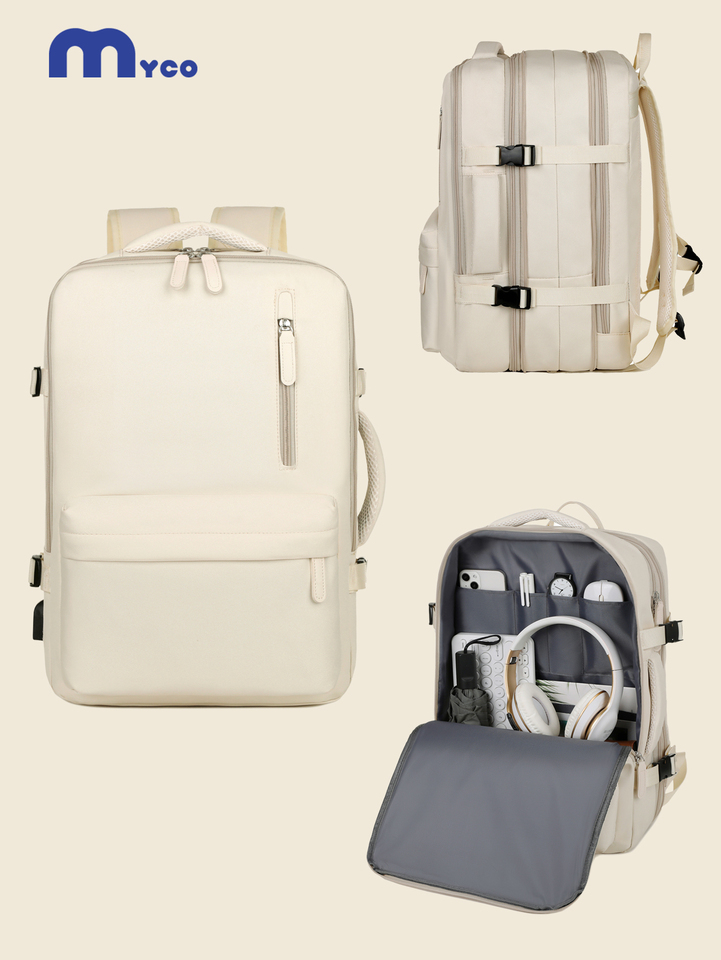 Unisex Travel Lightweight Travel Backpack High-End Sense of College Student School Bag Computer Backpack Storage Bag Combination