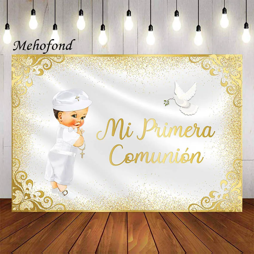 Mehofond Fotografia Sfondo Ragazzo Battesimo Mi Primera Comunion Battesimo Calice Prima Comunione Sfondo Studio Fotografico