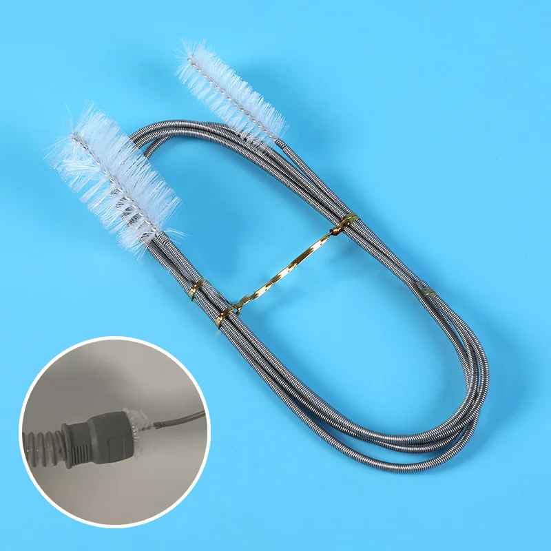 CPAP Cleaning Brush for Mask and Tube Cpap Accessories Fit Standard 22mm and 19mm Diameter Pipe Length 2m Dual Brush Heads 4