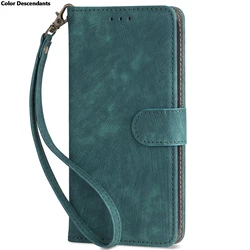 Leather Wallet Case with Anti - Theft Magnetic Flip - VIVO V50 Lite 5G 4G (Green)