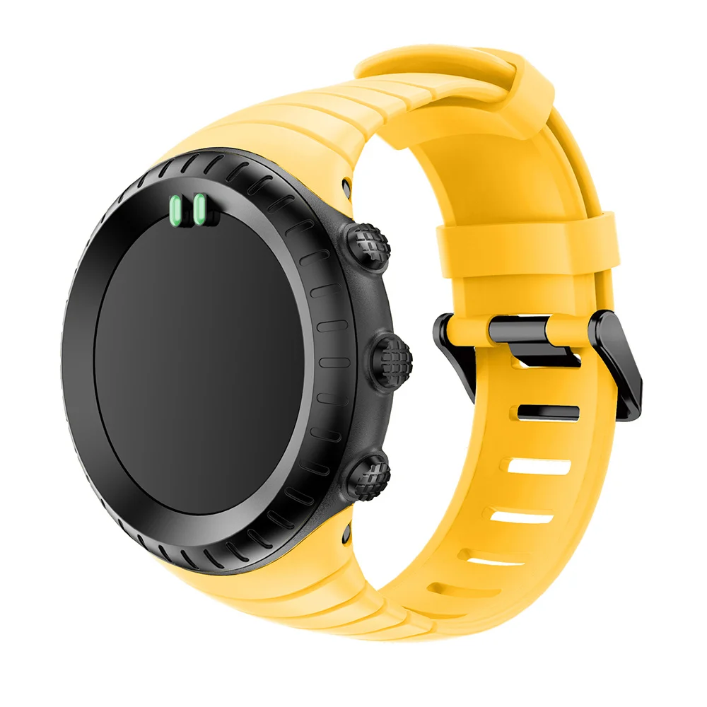 High-Quality Soft Silicone Wristband with Black Buckle