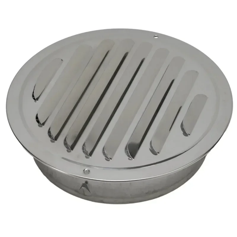 Stainless Steel Wall Ceiling Air Vent Exhaust Hood Ducting Ventilation Waterproof Vents Cap Exhaust Grille Cover 70-300mm air vent grille,ventilation grille