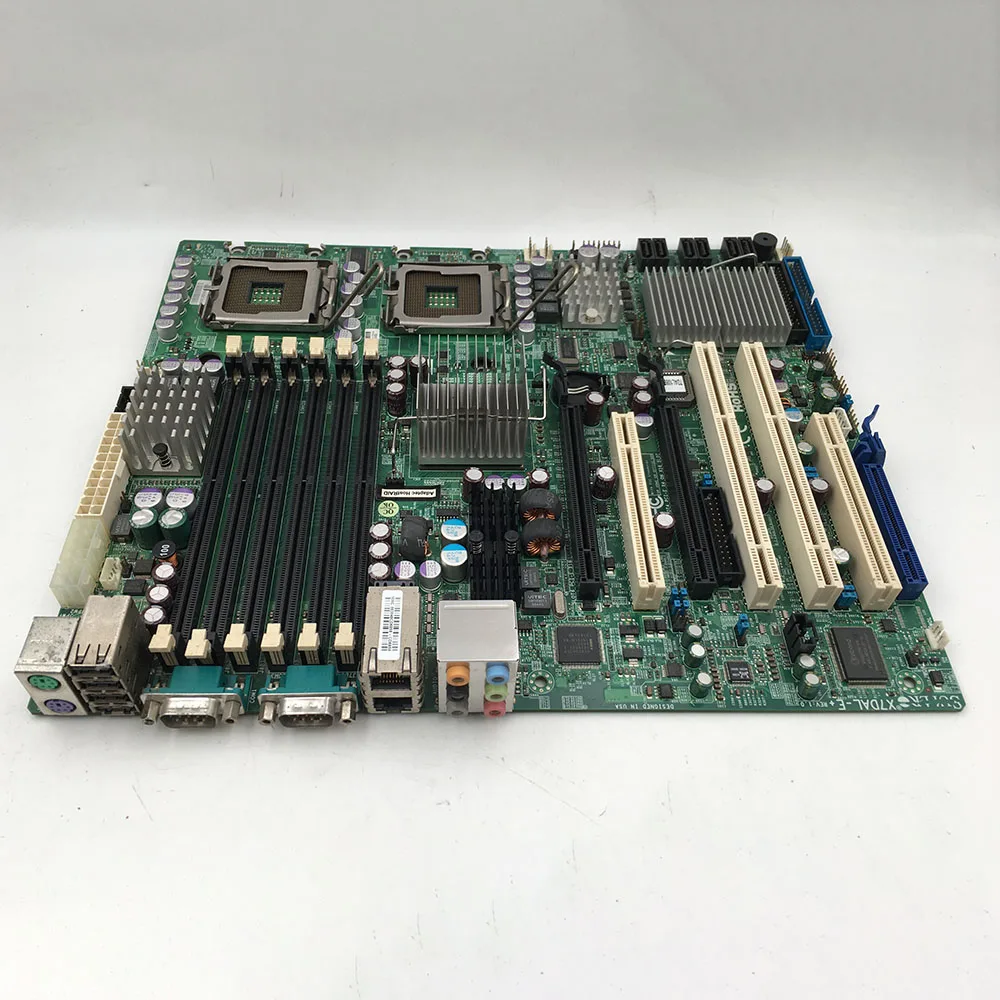 Workstation Motherboard For SUPERMICRO X7DAL-E LGA771 5000X DDR2 REV 1.0 1.1 ATX 4PIN*8PIN*24PIN 2 Workstation Motherboard For SUPERMICRO X7DAL E LGA771 5000X DDR2 REV 1 0 1 1 ATX 4PIN