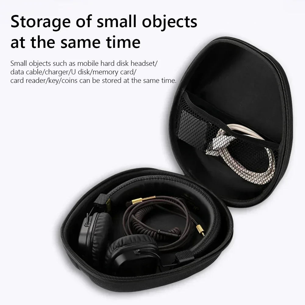 Kopfhörer Fall EVA Hard Shell Headset Schutz Box Reise Kopfhörer Tragetasche für Xiaomi Audio-Technica Drahtlose Lagerung Tasche – Detail 7