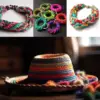 100M Natural Raffia Straw Yarn For Knitting Crocheting Paper Threads Friendly Paper Yarn DIY Handmade Summer Sunhat Beach Bag 5