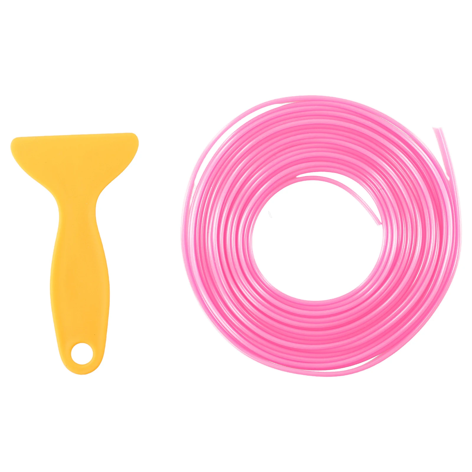 

Universal Car Interior Moldings Pink Dot Edge Gap Door Panel Molding Line Trim Car Decoration With Accessories 5M/Roll
