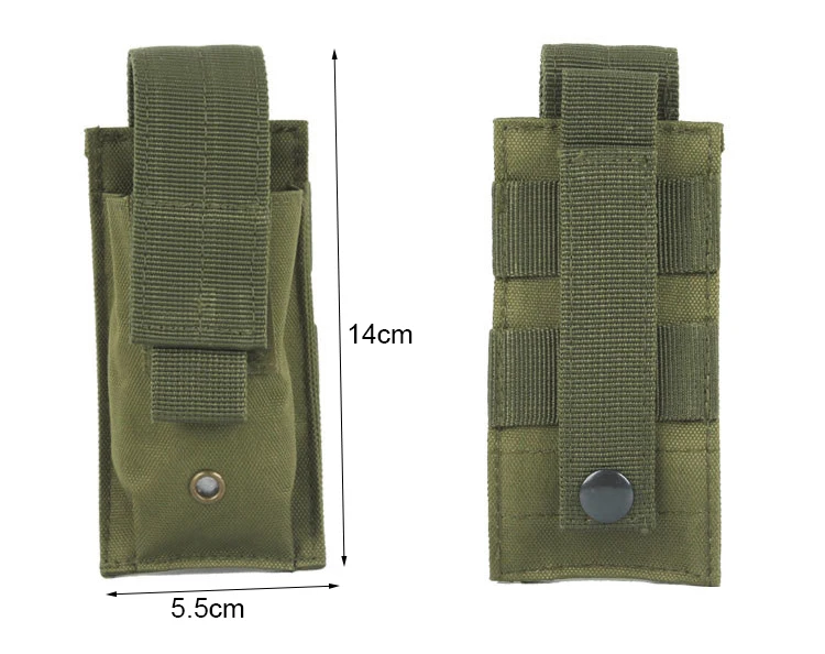 Molle Tactical Triple Pistol Mag Pouch Outdoor Open-Top Single Double 9mm Magazintasche Halter Hülle für GLM1911 92F CZ75 – Detail 21