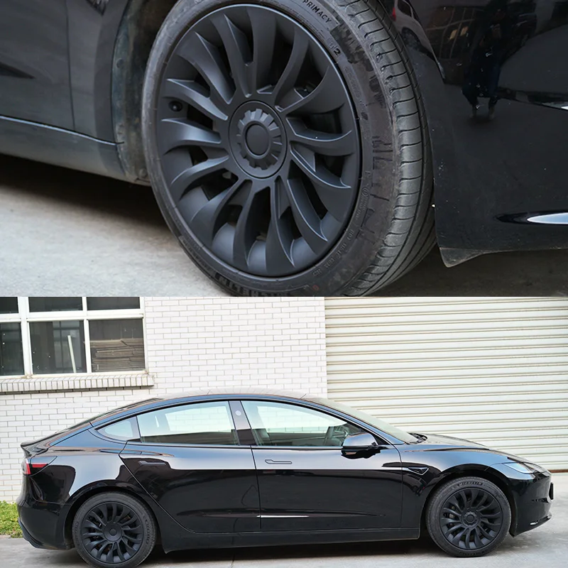 Tesla 3,ハイランド2024,交換用ホイールキャップ,車のフルリム用