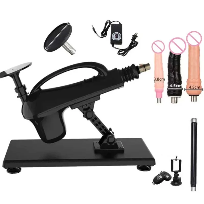 Sex toy 45mm stroke automatic telescopic sex machine DIY for men and women 0-500rpm