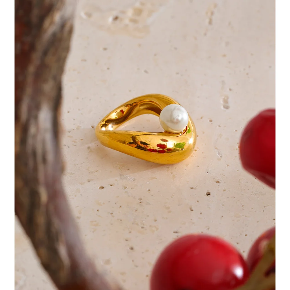 Yhpup Finger Ring Stainless Steel