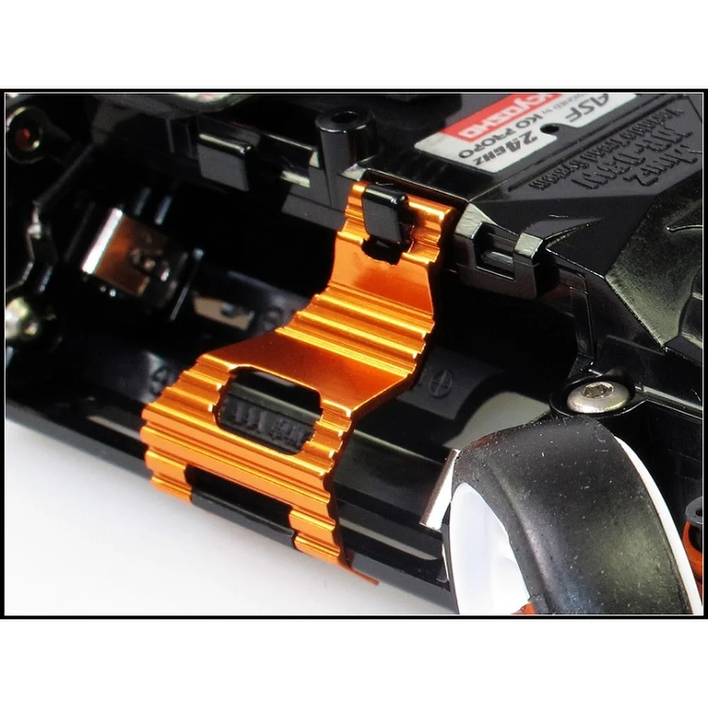 Pn racing mini-z mr03 v2almバッテリーカバーヒートシンク