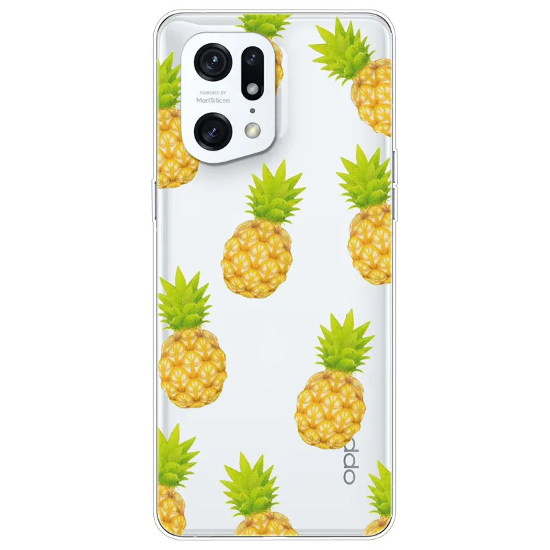 Transparent Soft TPU Silicone Phone Case with Clear Bumper - Lovely Design