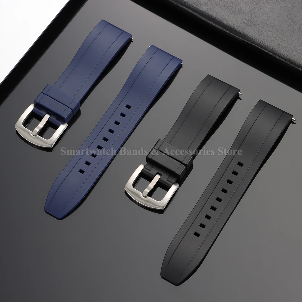 Silicone Quick Release Watch Strap - Universal Wrist Band for Smartwatch Accessories