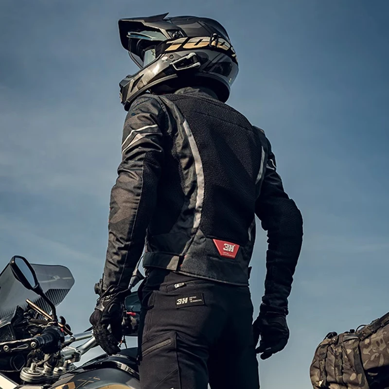 여름 오토바이 자켓 남자 안티 가을 CE 보호 오토바이 자켓 모토 크로스 오프로드 라이딩 자켓 통기성 메쉬 자켓