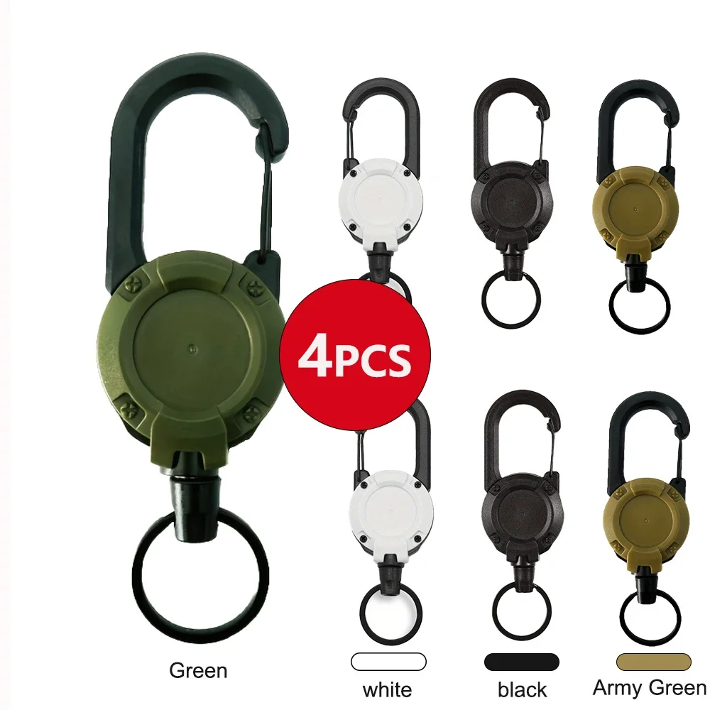 Retractable Carabiner Keychain Holder 1