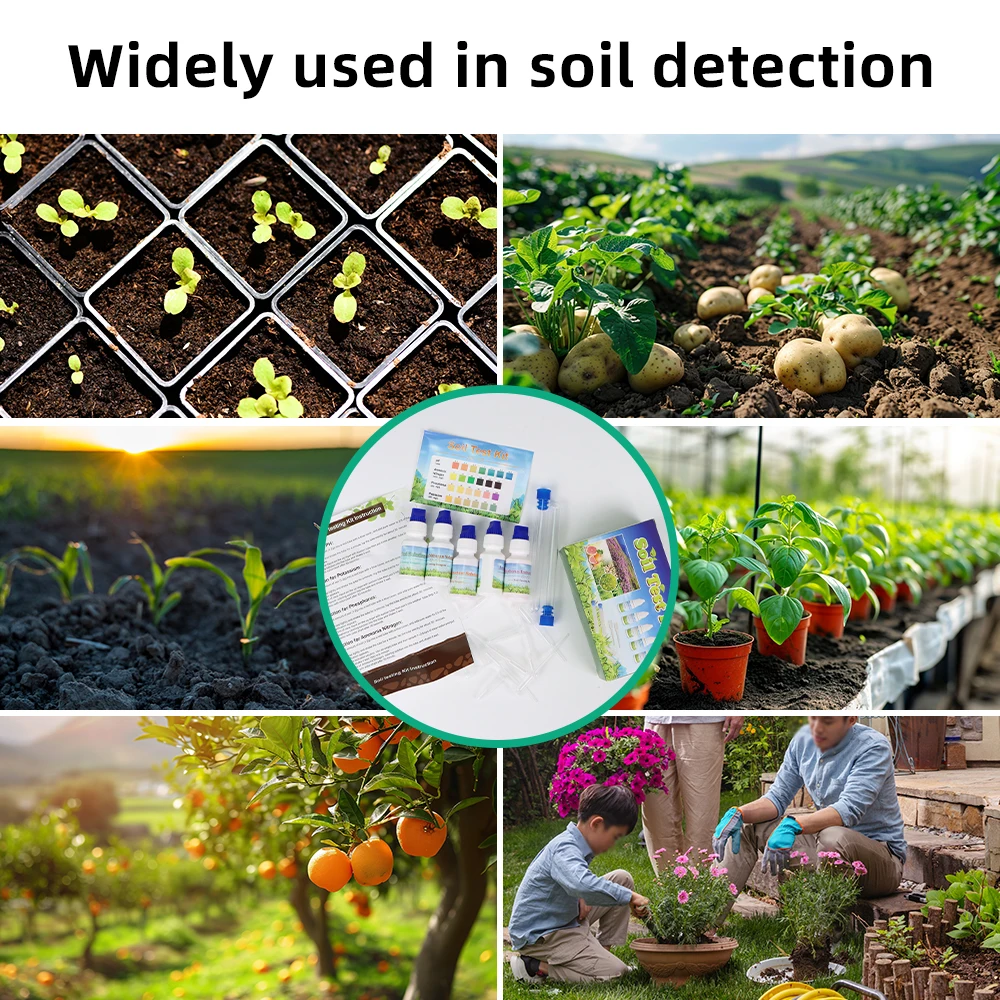 4 in 1 Soil Test Kit for Agriculture, Gardening