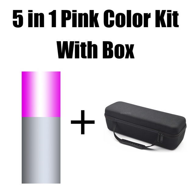 5 In 1 Kit Hair Dryer Hair Comb Negative Ion Straightener Brush Blow Dryer Air Brush Curling Wand Detachable Brush Kit