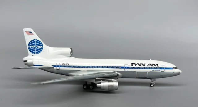 金属製飛行機模型 1:400スケール パンナム ロッキード L-1011-500