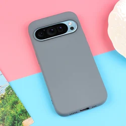 Funda protectora de teléfono de silicona suave mate anti-deslizante y a prueba de golpes