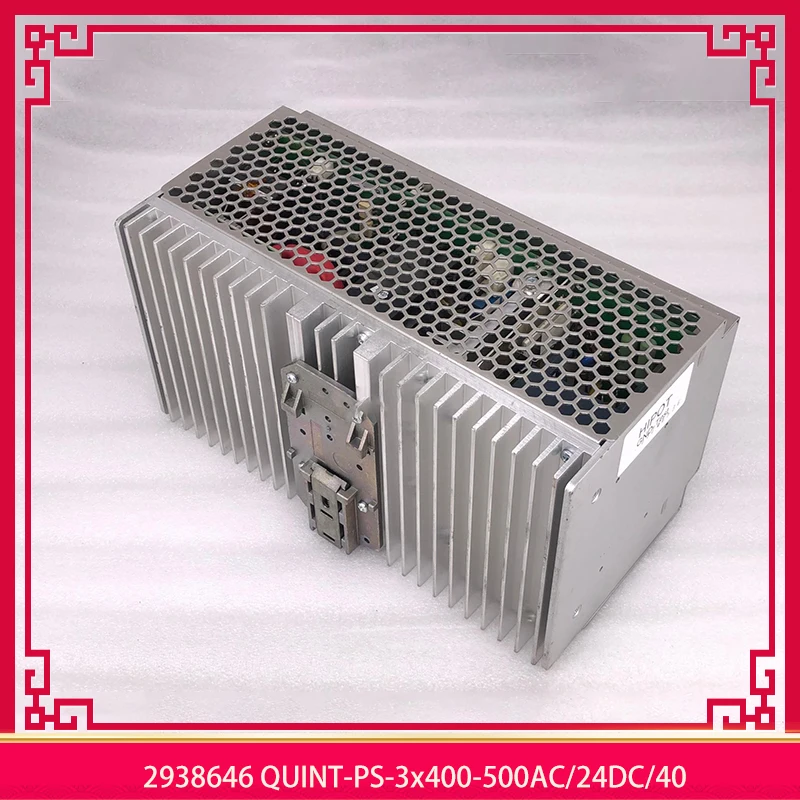 

For Phoenix 2938646 QUINT-PS-3x400-500AC/24DC/40 Rail Switching Power Supply Before Shipment Perfect Test