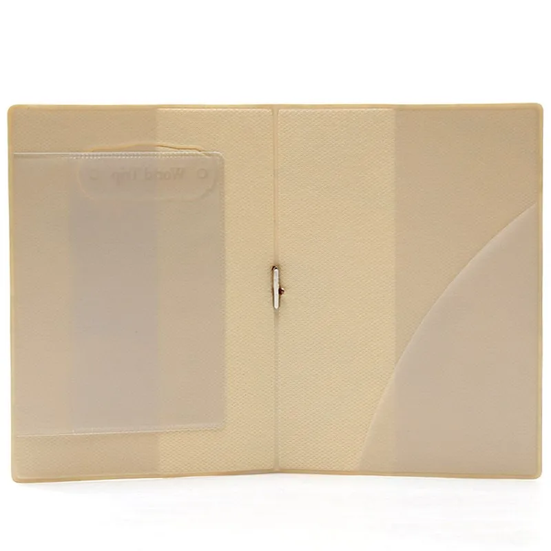 Travel Passport Cover Wallet Bag Letter Men Women Pu Leather ID Address Holder Portable Boarding Travel Accessories passport holder