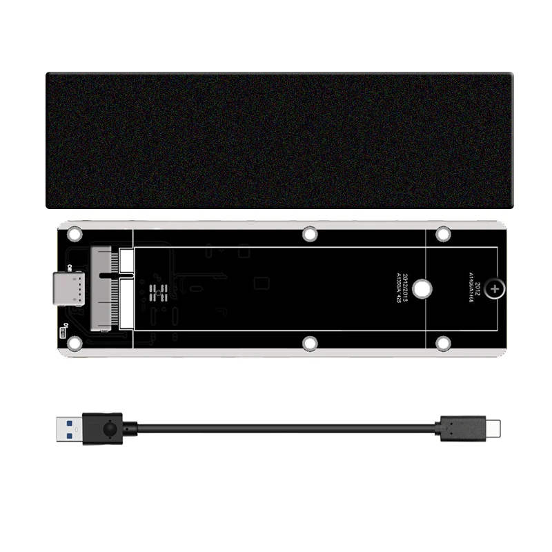 Корпус для Macbook 2012 Air A1425 A1398 A1465 A1466, Ультратонкий корпус SSD из алюминиевого сплава USB3.2 GEN2 6 Гбит/с M.2 SATA, корпус SSD