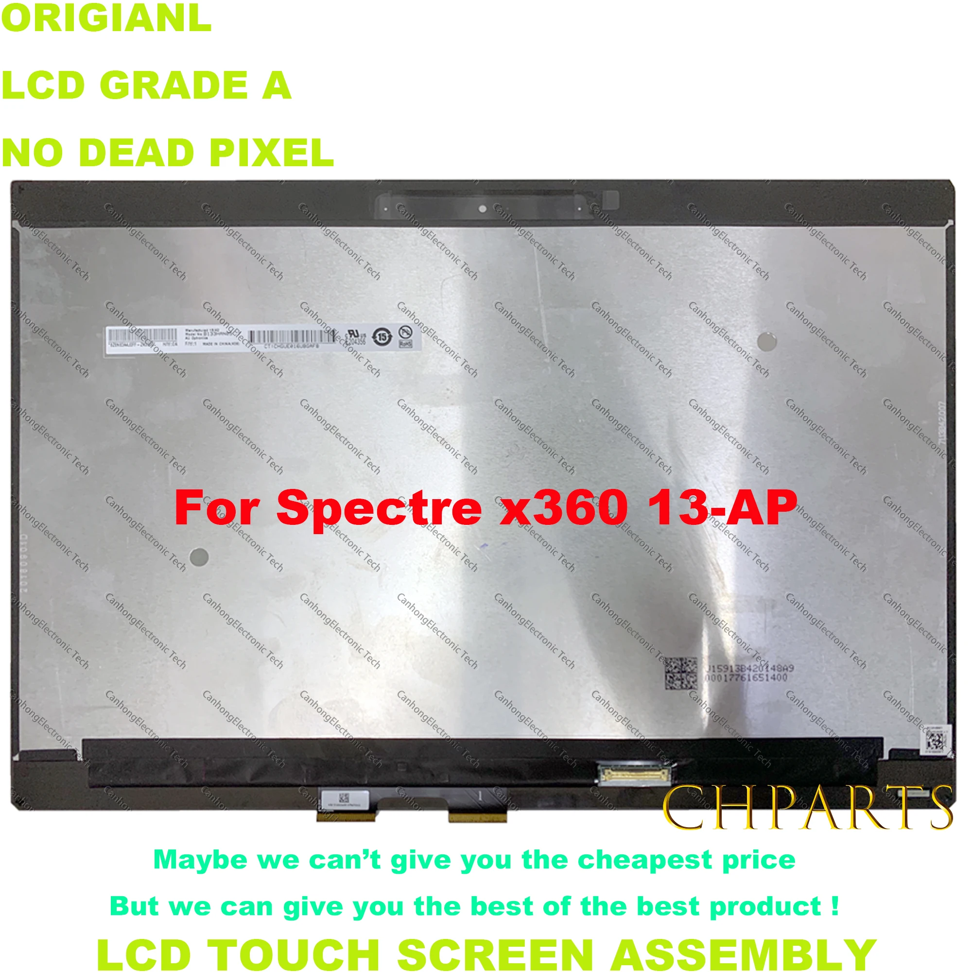 13.3 in For HP Spectre x360 Laptops 13 ap 13-ap0003np L30351-1J1