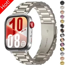 Premium Stainless Steel Watch Strap - Elegant Metal Replacement Bracelet - Huawei Fit3 (3)
