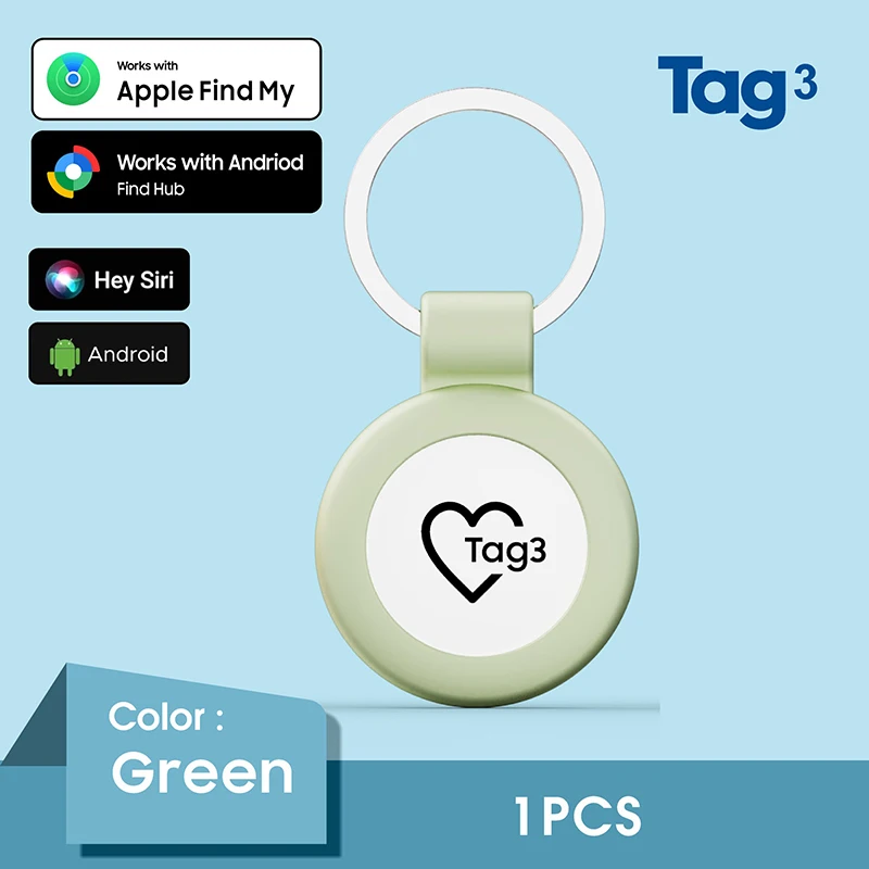 Universal Smart Tracker Tag for Pets, Keys, and Luggage - GPS-Powered Anti-Loss Solution