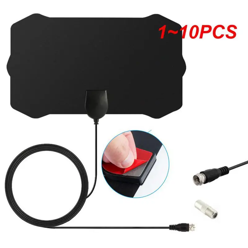 

1~10PCS Mini HDTV TV Antenna Digital Indoor HDTV 1080p ATSC Indoor Antenna Indoor Universal TV Antenna TV Receivers Home